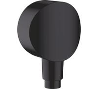 Hansgrohe Raccord de tuyau Fixfit S 26453670 avec clapet anti-retour, noir mat