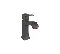hansgrohe 31075921 Metris C Robinet de Salle de Bain 1 Trou avec poignée à Levier, Bronze frotté, 1.5 Gallon per Minute