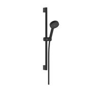 hansgrohe Activera S kit de douche 95, 1 jet, EcoSmart, avec barre de douche 65cm, 28041670, Couleur: noir mat