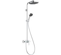 hansgrohe Activera S Système de douche 240, 1 type de jet, EcoSmart, avec mitigeur Varia, 28875000