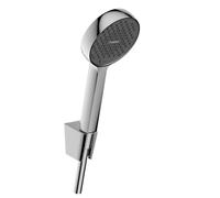 Hansgrohe Activera Select S - Set de pommeau de douche, support et flexible, 2 jets, EcoSmart, chrome 28054000
