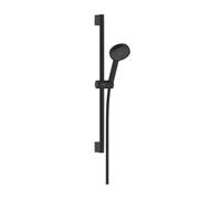 Hansgrohe Activera Select S - Set pommeau de douche, barre et flexible, 2 jets, EcoSmart+, noir mat 28045670