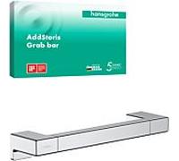 hansgrohe AddStoris 41744000 longueur 348mm, montage mural, métal, chromé