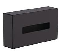 Hansgrohe Distributeur de mouchoirs AddStoris 41774670, fixation murale, noir mat