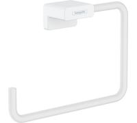 hansgrohe AddStoris anneau porte-serviettes, 41754700, Couleur: blanc mat