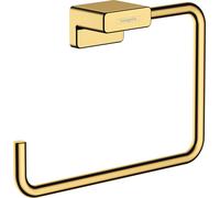 hansgrohe AddStoris anneau porte-serviettes, 41754990, Couleur: Optique en or poli