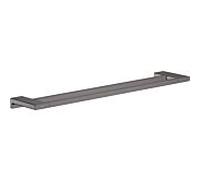 Hansgrohe Porte-serviettes AddStoris 41743340 double 65 cm chrome noir brossé montage mural