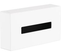 hansgrohe AddStoris boîte à mouchoirs cosmétiques, 41774700, Couleur: blanc mat
