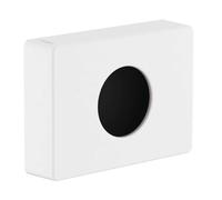 hansgrohe AddStoris - Distributeur de sachets hygiéniques, Boîte de sachets hygiéniques pour montage mural, fixation cachée, Accessoires de salle de bains, Blanc mat, 41773700