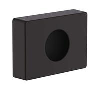hansgrohe AddStoris - Distributeur de sachets hygiéniques, Boîte de sachets hygiéniques pour montage mural, fixation cachée, Accessoires de salle de bains, Noir mat, 41773670