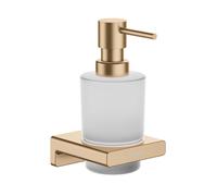 hansgrohe AddStoris distributeur de savon liquide, 41745140, Couleur: Bronze brossé