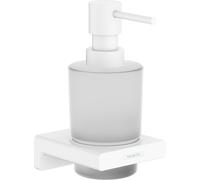 hansgrohe AddStoris distributeur de savon liquide, 41745700, Couleur: blanc mat