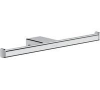 hansgrohe AddStoris double porte-rouleau de papier, 41748000, Couleur: chrome