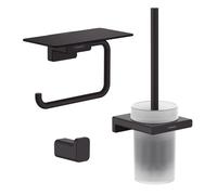 hansgrohe AddStoris Ensemble d'accessoires de salle de bains, 41752670+41742670+41772670,