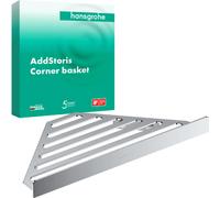hansgrohe AddStoris Panier à savon chromé, 1 pièce.