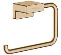 hansgrohe AddStoris Papierrollenhalter 41771140 sans couvercle, montage mural, métal, bronze brossé