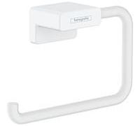 hansgrohe AddStoris Papierrollenhalter 41771700 sans couvercle, montage mural, métal, blanc mat