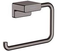 Hansgrohe Support de papier toilette AddStoris 41771340 Chrome noir brossé