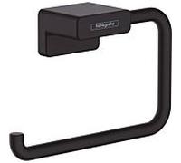 hansgrohe AddStoris Papierrollenhalter 41771670 sans couvercle, montage mural, métal, noir mat