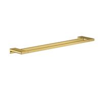 hansgrohe AddStoris Badetuchhalter 41743990 longueur 648mm, double, montage mural, métal, optique or poli