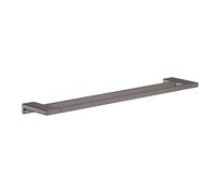 Hansgrohe AddStoris - Porte-serviettes double, longueur 65 cm, chrome noir brossé 41743340