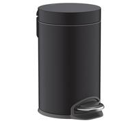 Hansgrohe Poubelle à pédale AddStoris 3 l Soft Close Noir mat 41775670