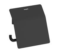 Hansgrohe Porte-papier toilette AddStoris S 41783670 avec couvercle noir mat