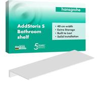 Hansgrohe Tablette AddStoris 41794700 400 mm blanc mat