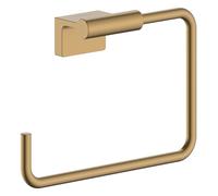 Anneau porte-serviettes mural hansgrohe AddStoris S 41784140, bronze brossé
