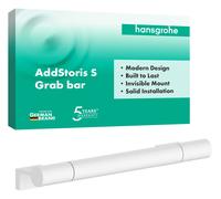 hansgrohe AddStoris S barre de maintien, 41764700, Couleur: Blanc mat
