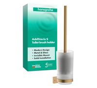 Porte-brosse WC mural hansgrohe AddStoris S 41782140, bronze brossé