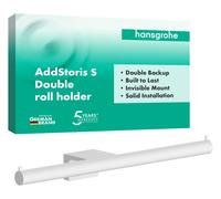 hansgrohe AddStoris S Porte-rouleaux de papier toilette, 41768700,