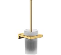 hansgrohe AddStoris support de brosse pour toilettes, 41752990, Couleur: Optique en or poli