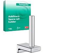 hansgrohe Porte-papier de rechange AddStoris 41756000 fixation murale, métal, chromé