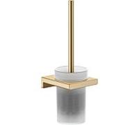 Hansgrohe Brosse WC AddStoris 41752140 à visser verre marron