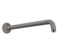 Hansgrohe Bras mural Aktiva 27413340 noir chromé brossé 389 mm 90° M 1/2