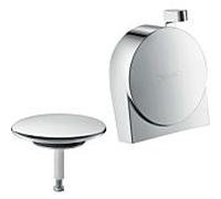 hansgrohe apparents Exafill S 58117820 nickel brossé, avec jet de surtension