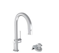 Hansgrohe Aqittura M91 batterie pour filtre à eau sur pied chrome 76826000