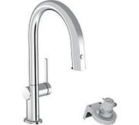 hansgrohe Aqittura M91 robinet de cuisine 76803000 bec extractible, 1jet, chromé