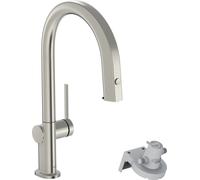 Hansgrohe Mitigeur de cuisine Aqittura M91 avec filtre sur pied Acier inoxydable 76826800