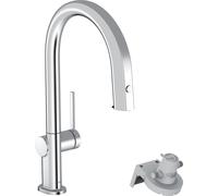 Hansgrohe Aqittura M91 batterie pour filtre à eau sur pied chrome 76826000