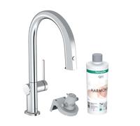 Hansgrohe Aqittura M91 batterie pour filtre à eau sur pied chrome 76801000