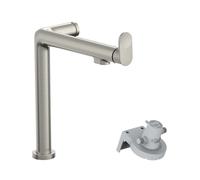 Hansgrohe Batterie pour filtre à eau Aqittura M91 sur pied en acier inoxydable 76804800
