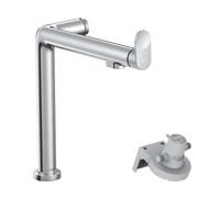 Hansgrohe Aqittura M91 - Mitigeur d'évier avec fonction filtrante, chrome 76804000