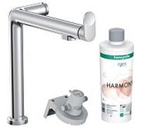 hansgrohe Aqittura M91 robinet de cuisine 76802000 1jet, kit de démarrage, chromé