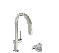 hansgrohe Aqittura M91 robinet de cuisine 76803800 bec extractible, 1jet, finition acier inoxydable