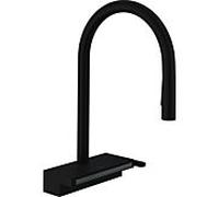 Hansgrohe Aquno Select M81 mitigeur de cuisine sur pied noir 73837670