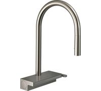 Hansgrohe Aquno Select M81 mitigeur de cuisine sur pied acier inoxydable 73837800