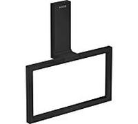 hansgrohe Axor anneau porte-serviettes 42623670 carré, pivotante , noir mat