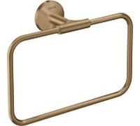 hansgrohe Axor anneau porte-serviettes 42823140 250x216mm, pivotante , montage mural, bronze brossé